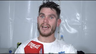 'HE BIT ME!' - AN ANGRY THOMAS WARD REACTS TO HIS OPPONENT BITING HIM & SAYS HE WANTS LEO SANTA CRUZ