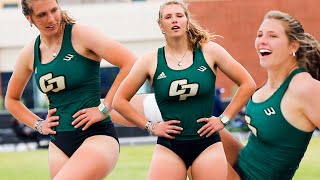 Cal Poly women's college high jump beautiful athlete