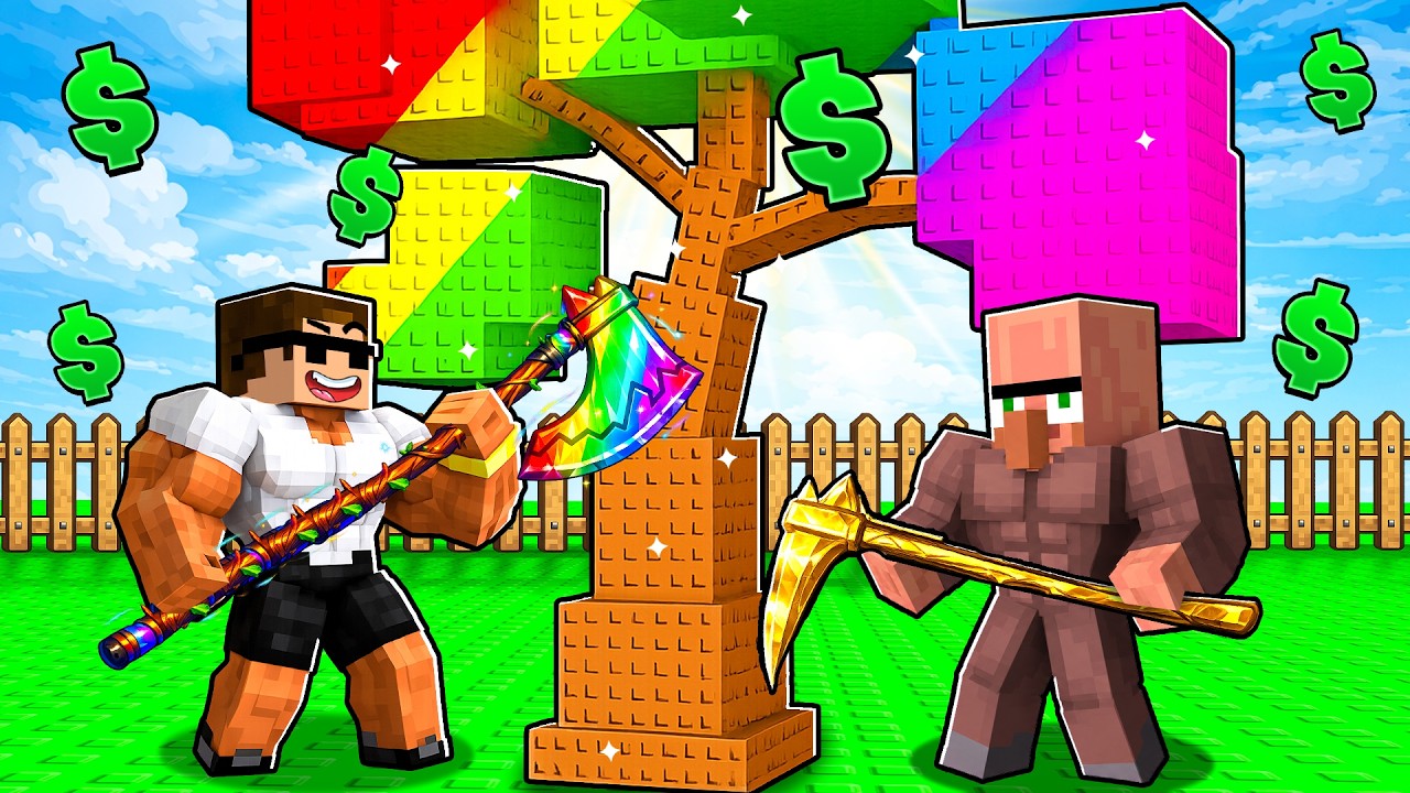 Chopping the Rarest Trees in Roblox..