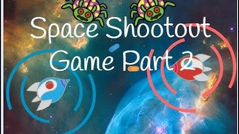 Scratch Tutorial | 2 Player Space Shootout Game | Part 2 | Scratch space shooting game