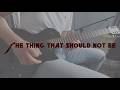 Metallica - The Thing That Should Not Be - Guitar cover