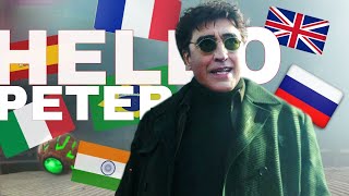 ПРИВЕТ ПИТЕР на 10 разных языках - HELLO PETER in 10 different languages