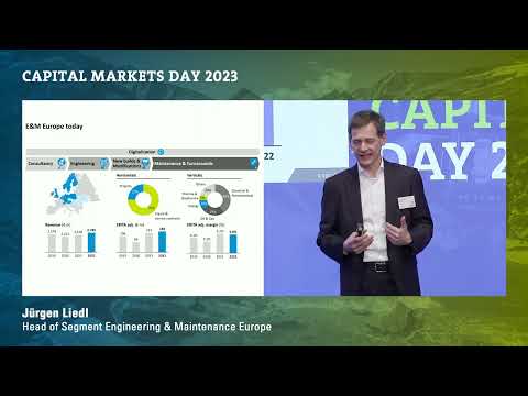 Bilfinger Capital Markets Day 2023 in Frankfurt: Presentation of the Segment E&M Europe