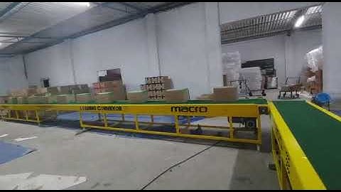 godown loading unloading conveyors by macro conveyors coimbatore 9944554409