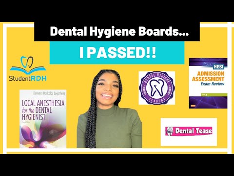 What did I use to PASS?? | Dental Hygiene Boards
