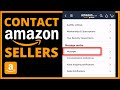 MESSAGE AMAZON SELLERS (Contact a third party seller on Amazon Mobile & Desktop)