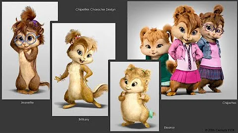 The Chipettes ~ Behind the Scenes (Alvin And The Chipmunks 2: The Squeakquel)
