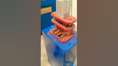 Upvc interlock punching machine
