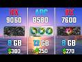 AMD RX 9060 vs ARC B580 vs RX 7600 | Test in 7 Games