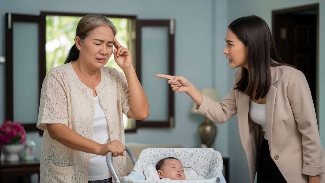 แม่อยู่บ้านก็ว่างไม่ใช่เหรอ?” สะใภ้บังคับเลี้ยงหลานฟรีจนล้ม ฉันเปิดทรัพย์ลับสั่งสอนจำไม่ลืม"