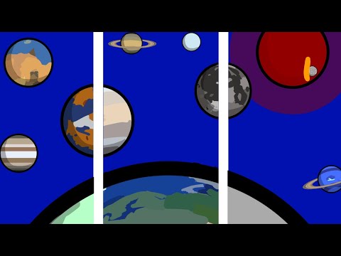 História do futuro do sistema solar (V1)