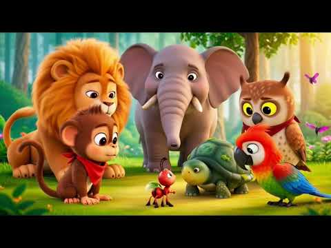 The Monkey Who Couldn't Stop Laughing 🐵😂 | Funny Kids Story | Dreamy Kids Tales