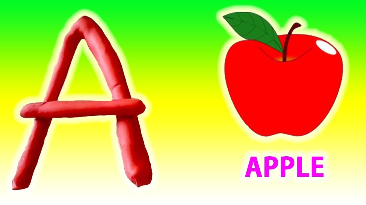 A For Apple Alphabets Chart Video Abcd Alphabets Abc Song Alphabets Phonics Sounds With Images A Toz Youtube