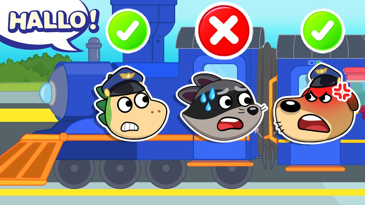 💰 Der Schatz ist GESTOHLEN! 🚂 🚓 Ein Zug-Abenteuer mit Spike und anderen Geschichten für Kinder