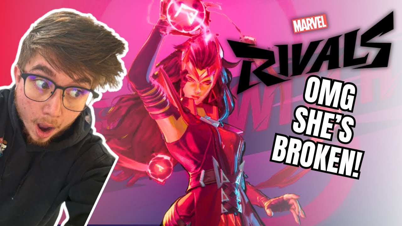 Scarlet Witch Is BROKEN - Marvel Rivals Alpha Gameplay - YouTube
