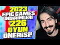 2023 epic games yilbai ndrmler 226 oyun ners ve 33 ndrm kuponu