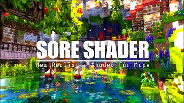 TOP 1 SHADER MCPE 1.19.50 & 1.20 || SORE SHADER-REALISTIC SHADER & noSUPPORT RENDER DRAGON