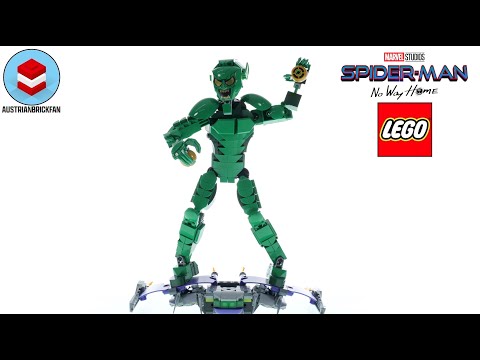 Видео: LEGO Marvel 76284 Green Goblin Construction Figure Speed Build Review