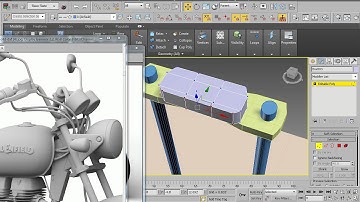 Tutorial on Modeling and texturing a bike in 3dsmax ( Part 1)