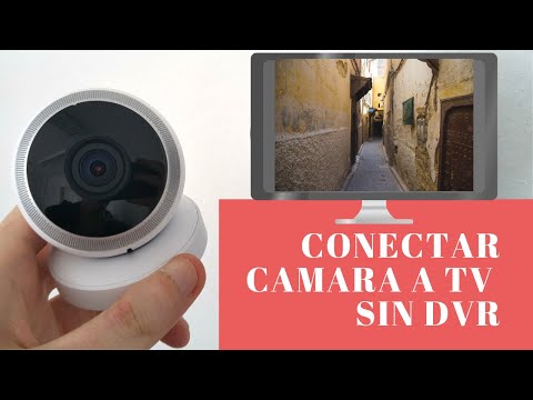 Vídeo: Com Connectar Una Càmera A Un Televisor