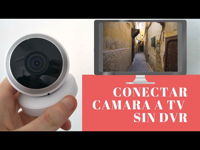 ✔️Cómo Conectar FACILMENTE una Camara de Seguridad a la TV ✔️ 🚫 SIN DVR 🚫  