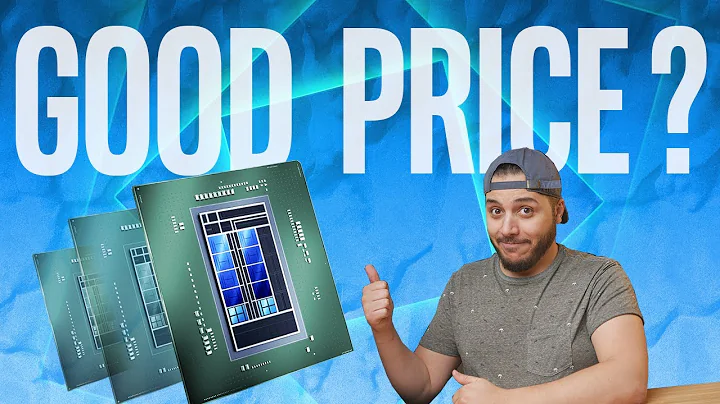 Unveiling the Surprisingly Good Pricing of Intel Alder Lake CPUs