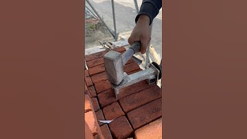 Amazing brickwork tools 🧱