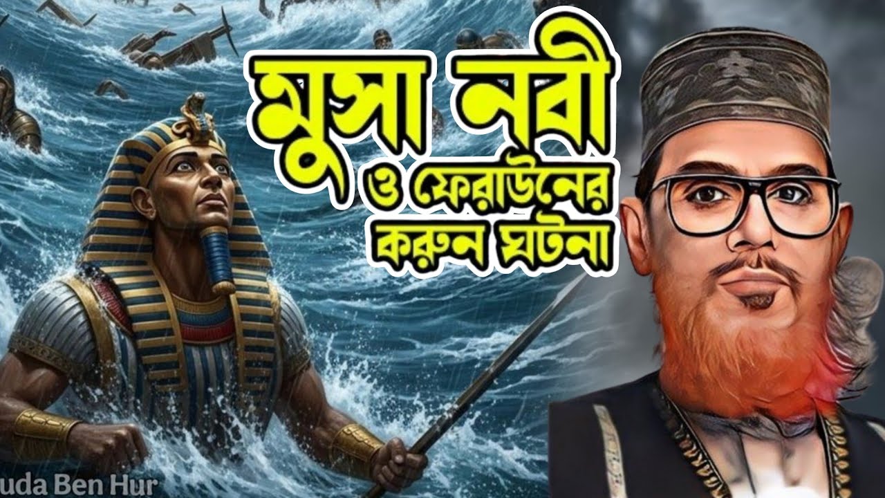 ফেরাউনের শেষ পরিণতি সাঈদী// মুসা নবী ও ফেরাউনের ঘটনা // মুসা নবী ও ফেরাউনের কাহিনী // সাঈদীর ওয়াজ