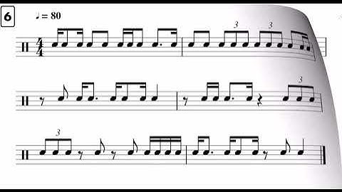 Bài tập tiết tấu từ 1-10