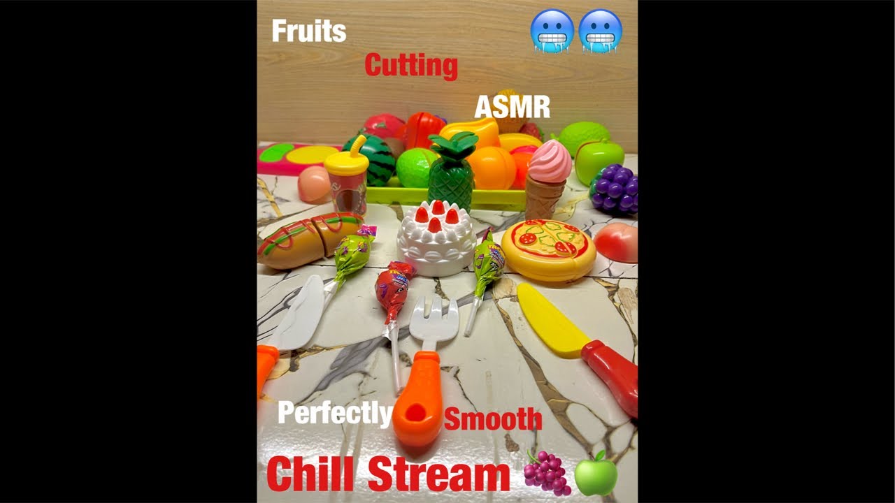 Fruits Cutting ASMR🍇🍏 Use Headphones 🎧