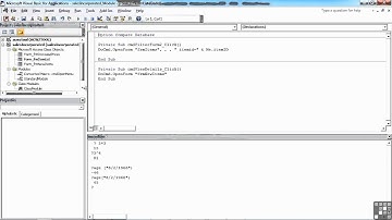 Visual Basic for Access Tutorial | Convert Macro to Code | InfiniteSkills