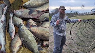 HOOP NETS, BUFFALO, & CATFISH Early Months; What to Do and Not Do TIPS!!!