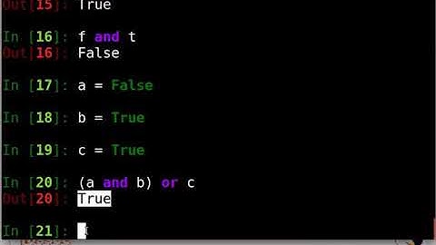 Basic datatypes and operators - English
