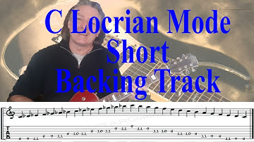 C Locrian Mode Short Backing Track for Grades 6, 7 and 8