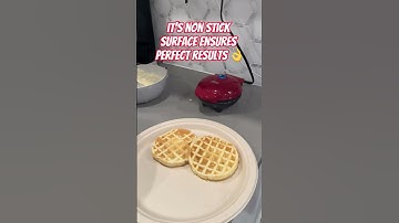 De Dash Mini Waffle Maker #amazonfinds