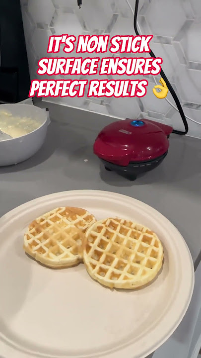 The Dash Mini Waffle Maker #amazonfinds