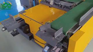 “Automatic Stacker and Strapper for StudTrack Roll Forming Line”