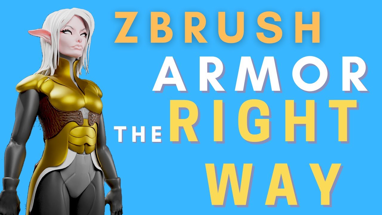 how to make armor in zbrush