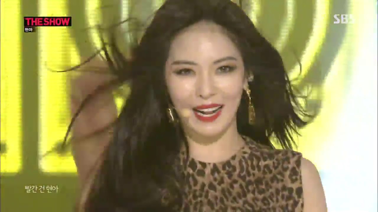HyunA(현아) - 'Red(빨개요)' [The Show _ 2014.08.19] - YouTube