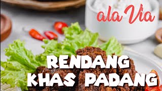 Resep Rendang Khas Padang | Rendang Asli Padang | Mudah, Praktis, Enak