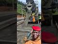 Ibrahim Traoré's Road Revolution: Burkina Faso Builds Roads from Old Tyres! 🇧🇫♻️#shorts#traore