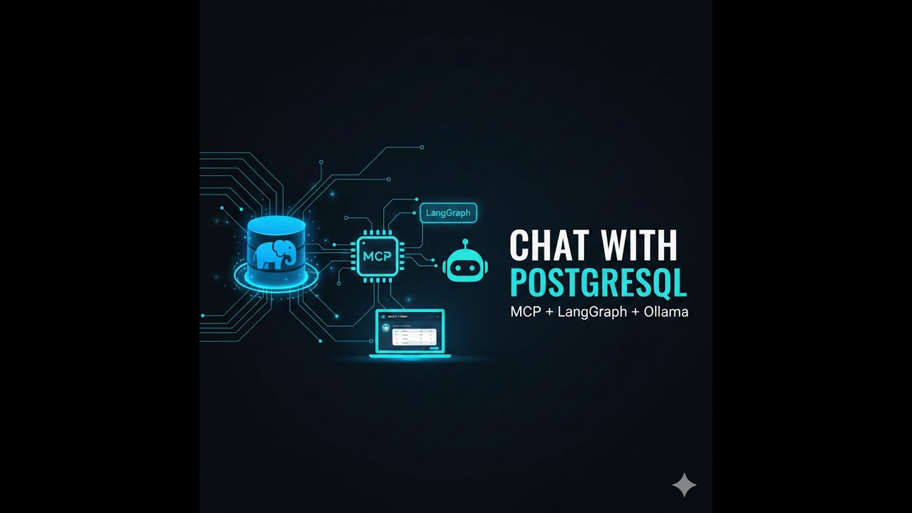 Turn PostgreSQL Into an AI Chatbot Using MCP, LangGraph & Ollama LLM