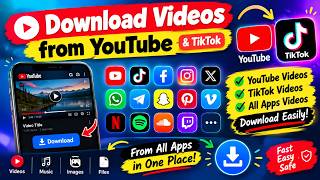 Want to download videos from Facebook, TikTok, Instagram, a#funny #viral #funny 