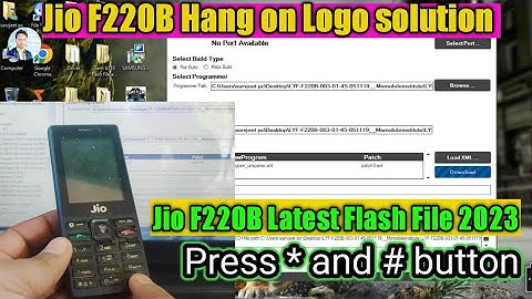 Jio F220B Hang On Logo Solution | Jio F220B Latest Flash File Link 2023 | Sarvjeet Mobile Solution