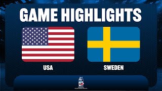 USA vs. Sweden - 2017 IIHF Ice Hockey U18 World Championship