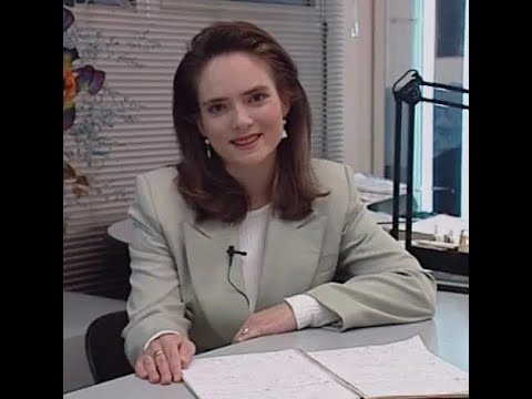 Ольга Озерецковская на 5 канале 18 июля 1997 г.