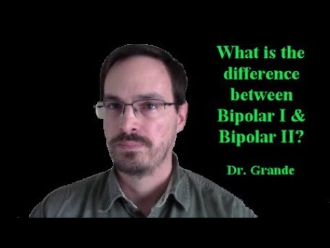 What is the difference between Bipolar I Disorder and Bipolar II Disorder?