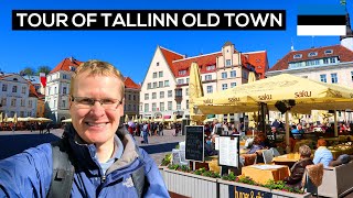 TALLINN’S Historic MARKET SQUARE | Tour of the LOWER TOWN 🇪🇪