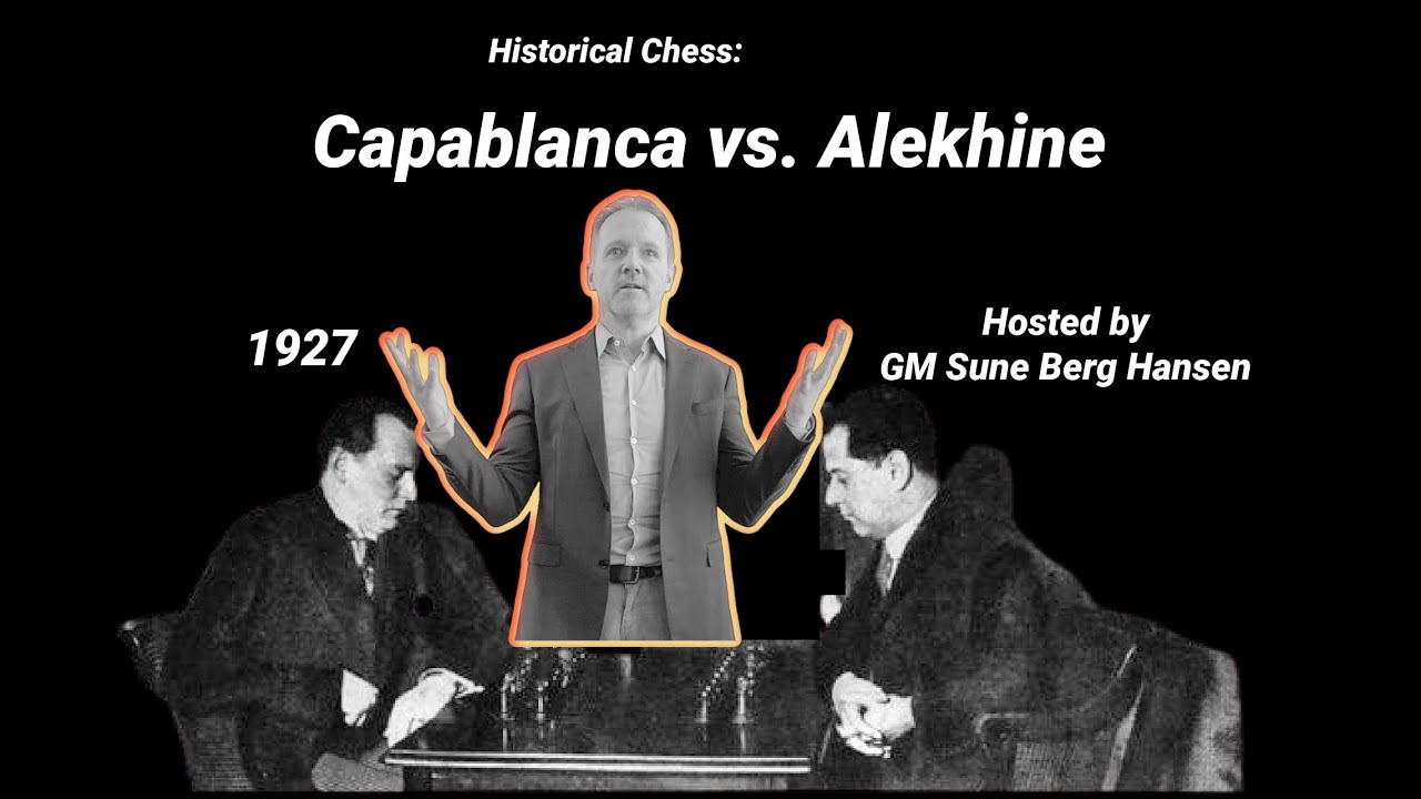 Ruhi Chess on X: Capablanca and Alekhine before and after AI.   / X