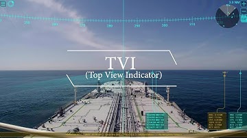 FURUNO ENVISION AR Navigation System (Model AR-100M) TVI (Top View Indicator)
